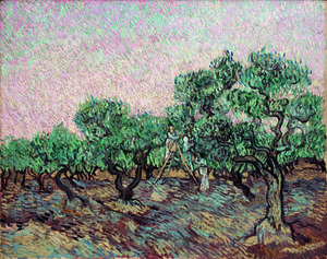 Vincent van Gogh, Women Picking Olives​, 1889. Basil P. and Elise Goulandris Collection Foundation, Athens.